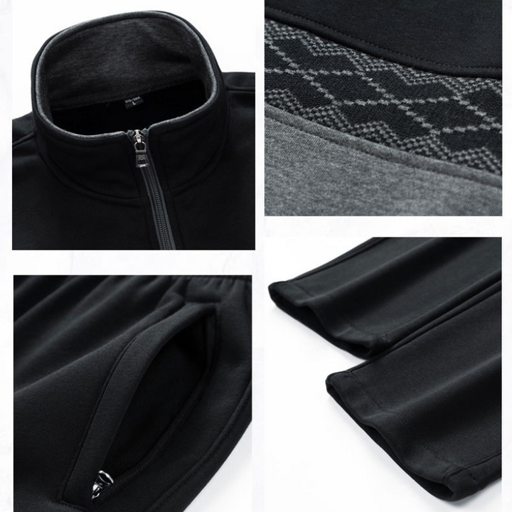  Two-Tone Full-Zip Track Set