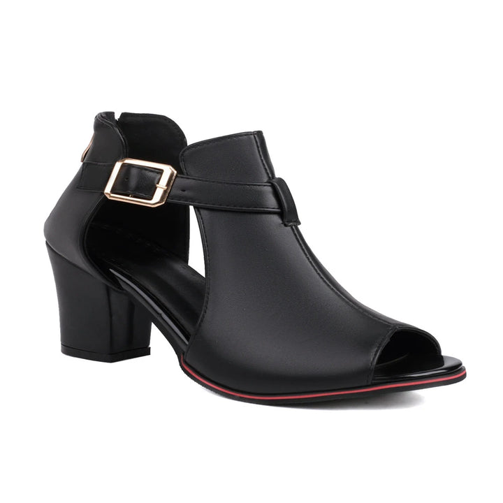 Fun Summer Chunky Heel Sandals