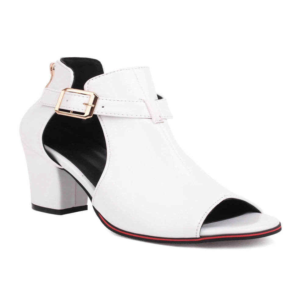 Fun Summer Chunky Heel Sandals