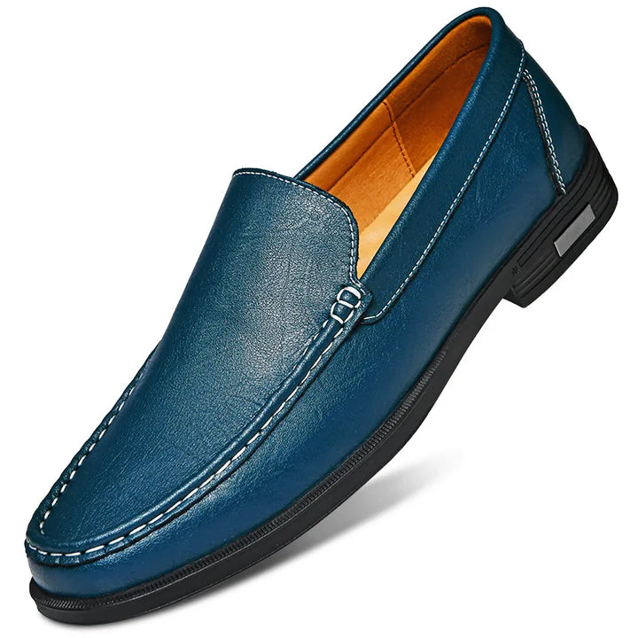 Genuine Leather British Slip-On Loafers