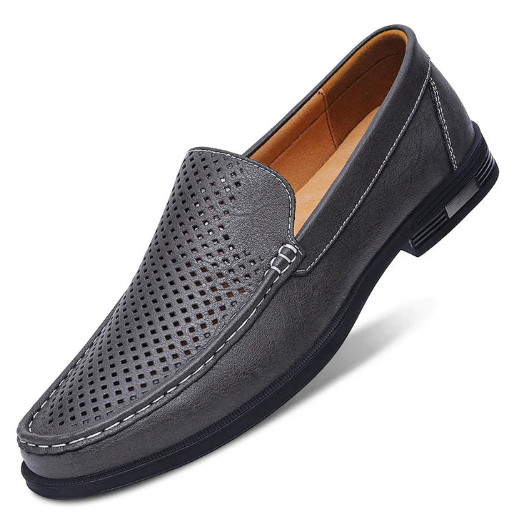 Genuine Leather British Slip-On Loafers