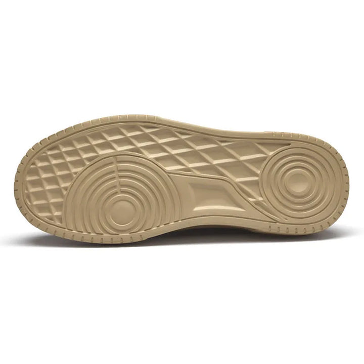 Genuine Leather Platform Sneakers