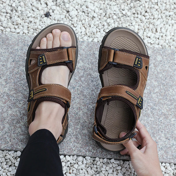 Genuine Leather Summer Sandals