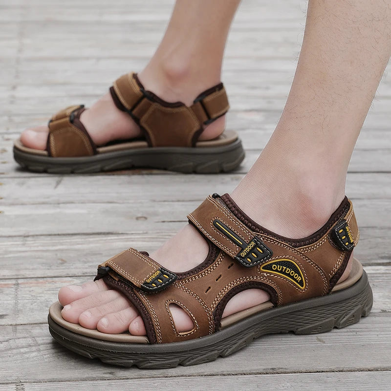 Genuine Leather Summer Sandals