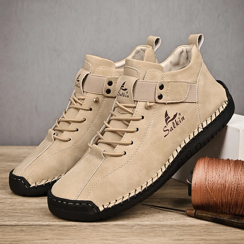 Handmade Leather Ankle Boots