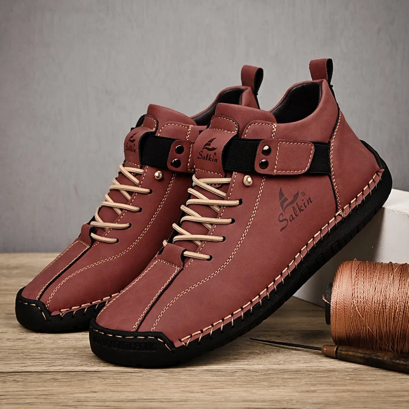 Handmade Leather Ankle Boots