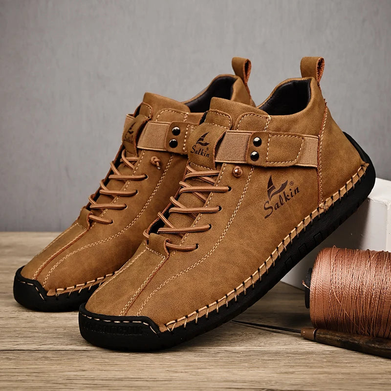 Handmade Leather Ankle Boots