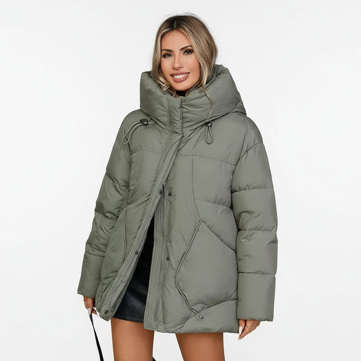 Hooded Down Puffer Winter Coat