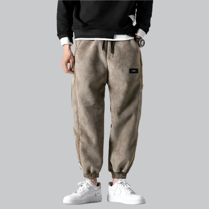 Vintage Tapered Leg Jogger Trousers