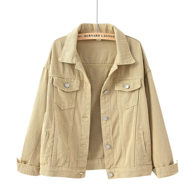 Women's Denim Coat Autumn Loose Jacket