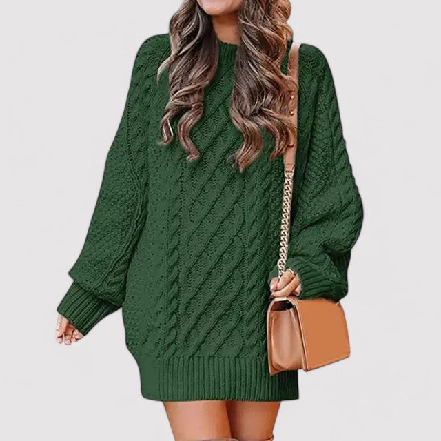 Knit Oversized Sweater Dress