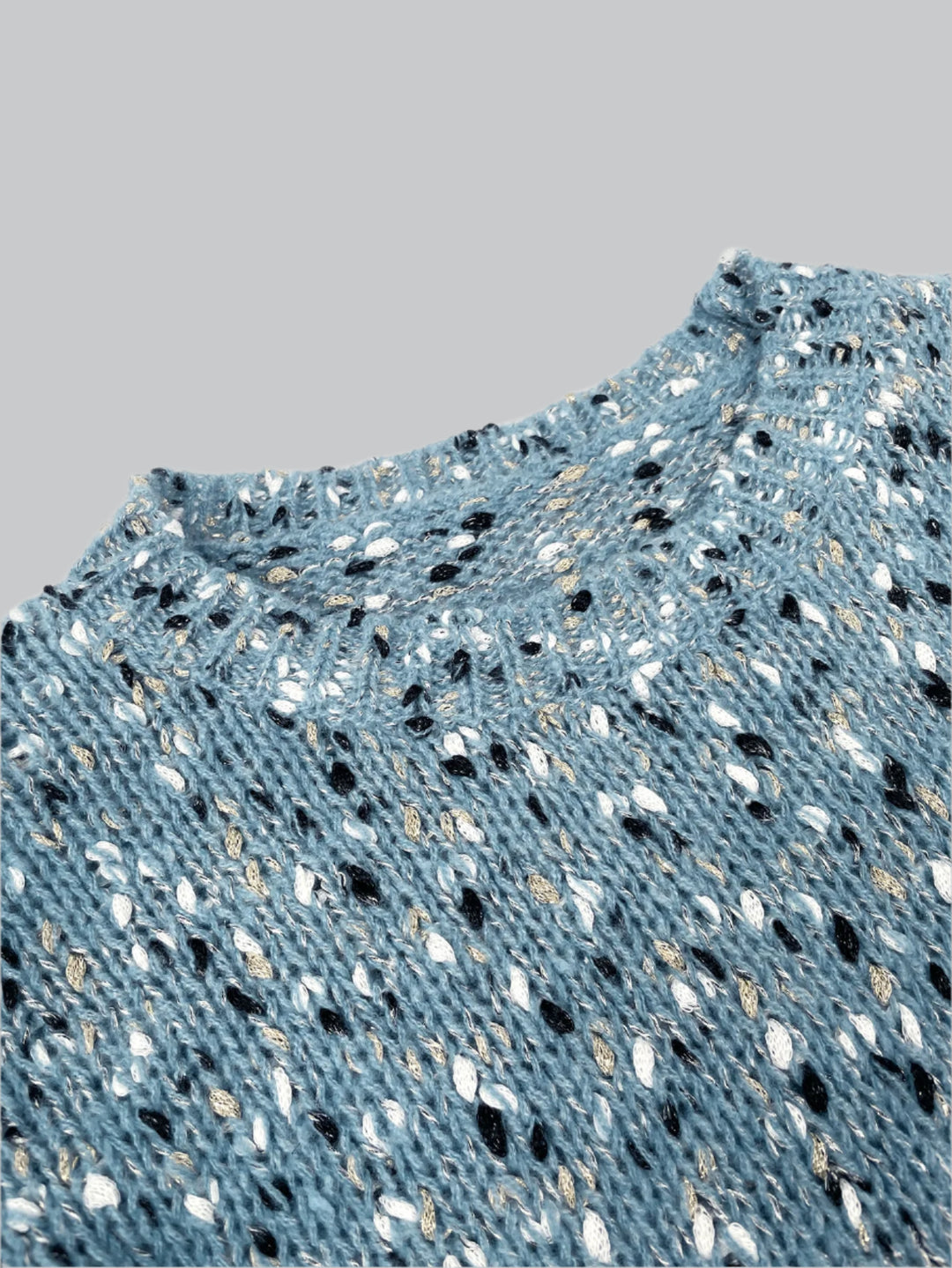 Round Neck Knit Pullover Sweater