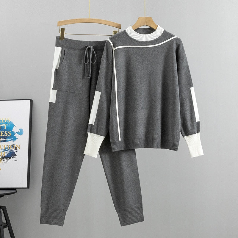 Spring Knit Two-Piece Set