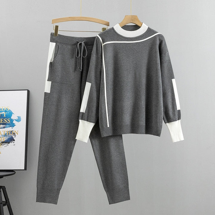 Spring Knit Two-Piece Set