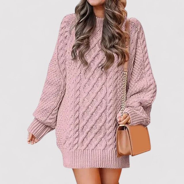 Knit Oversized Sweater Dress
