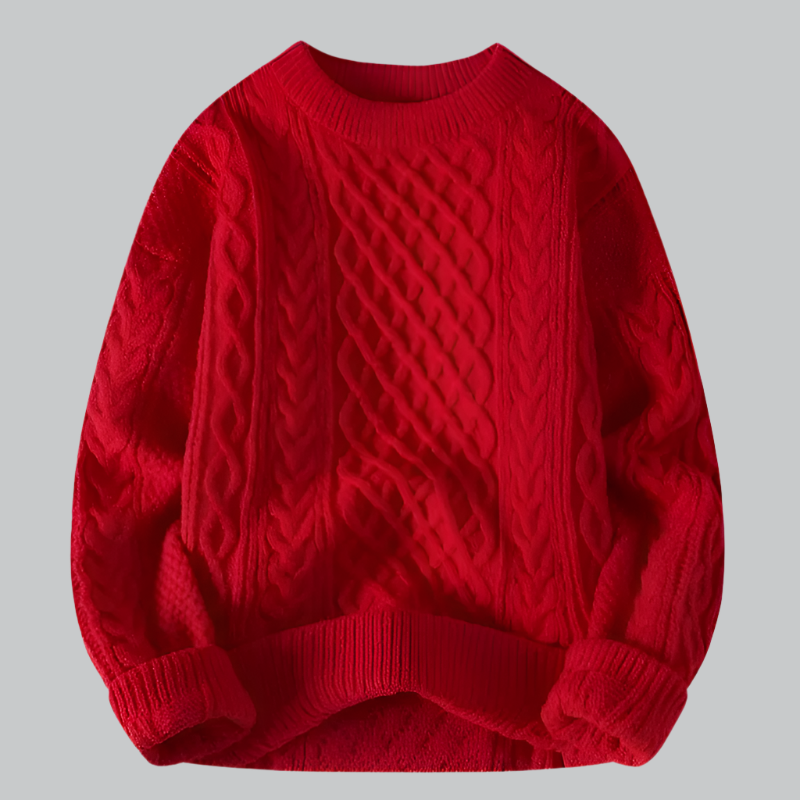 Knitted Wool Sweater for Women