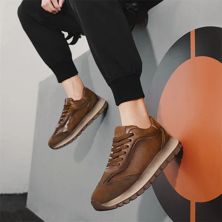 Leather Casual Comfort Sneakers
