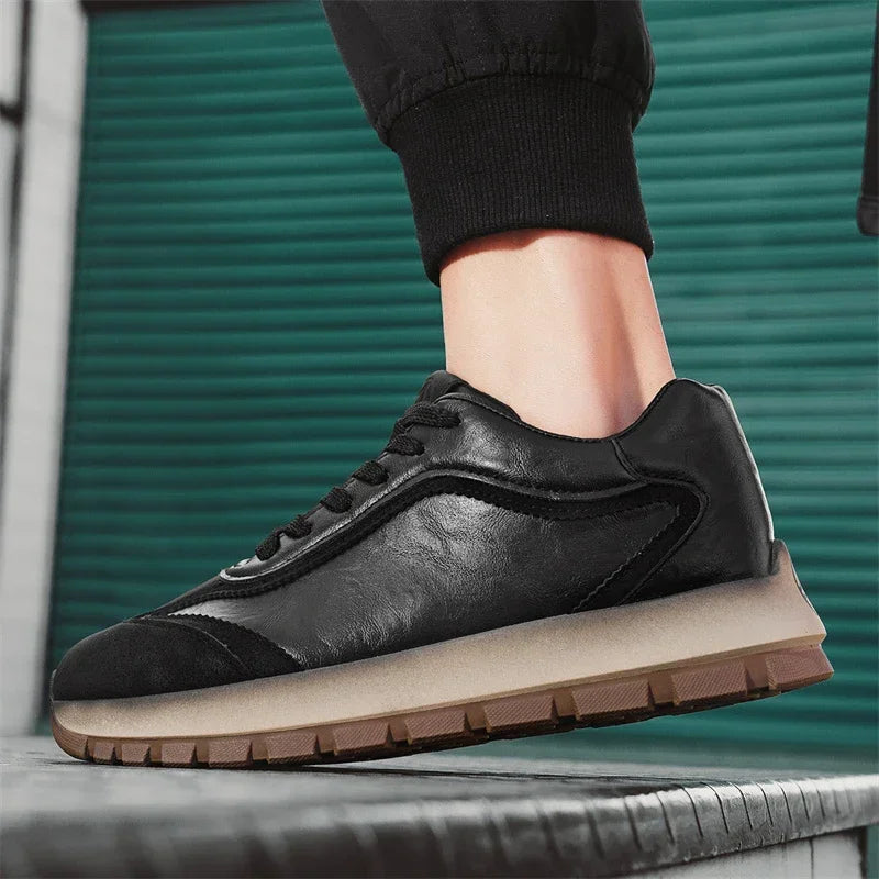 Leather Casual Comfort Sneakers