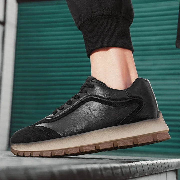 Leather Casual Comfort Sneakers