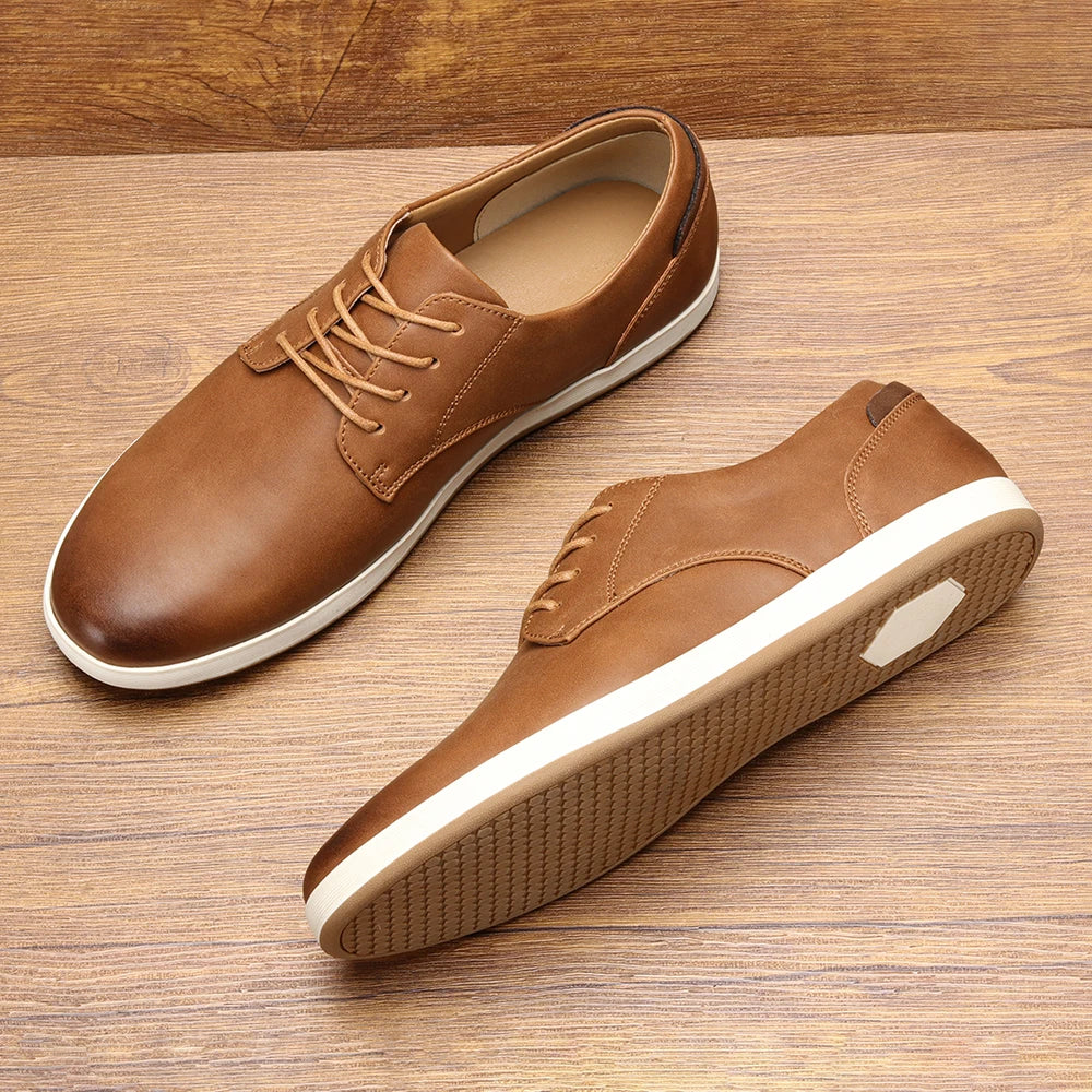 Leather Casual Sneakers