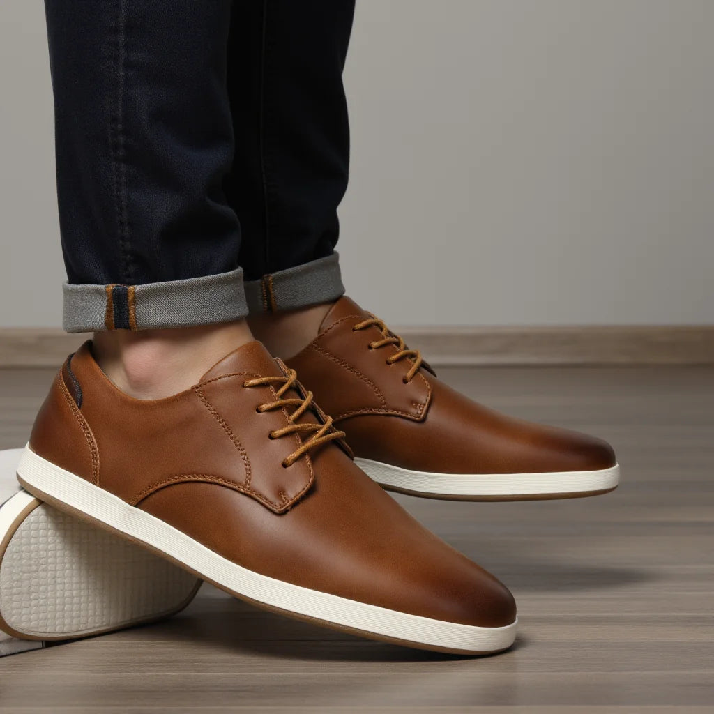 Leather Casual Sneakers