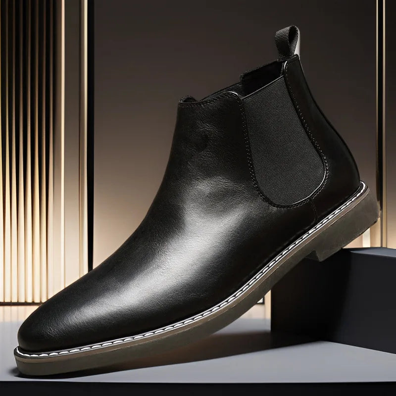 Leather Chelsea Boots