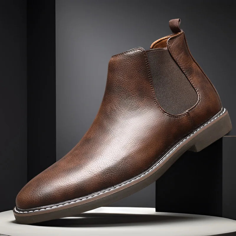 Leather Chelsea Boots