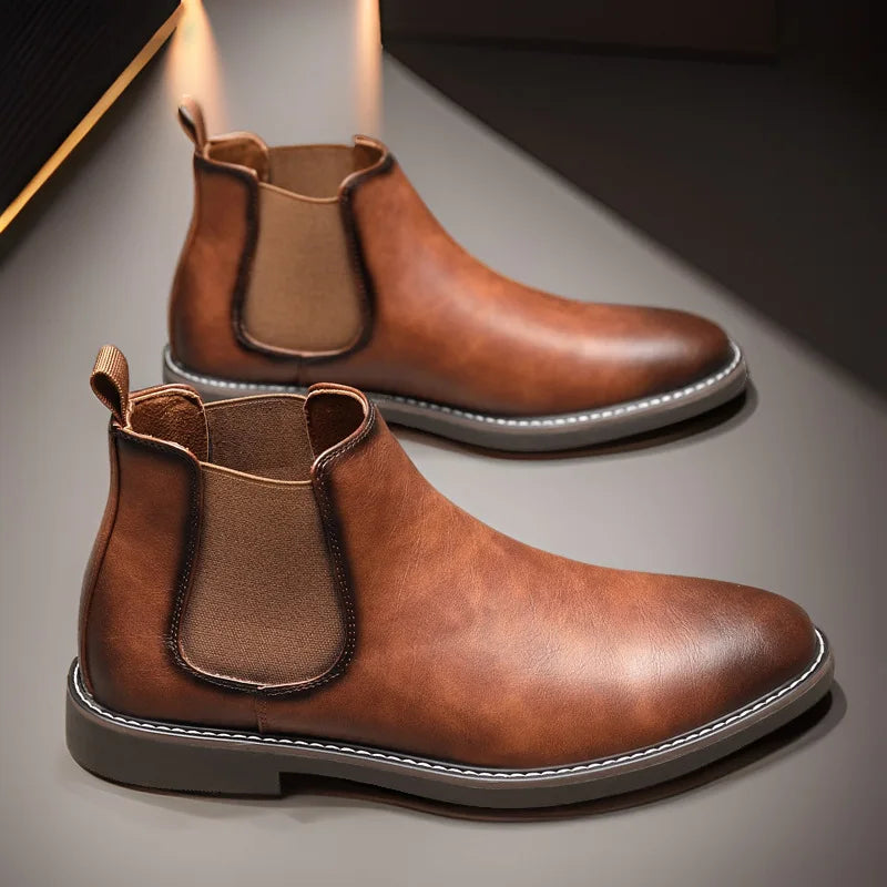 Leather Chelsea Boots