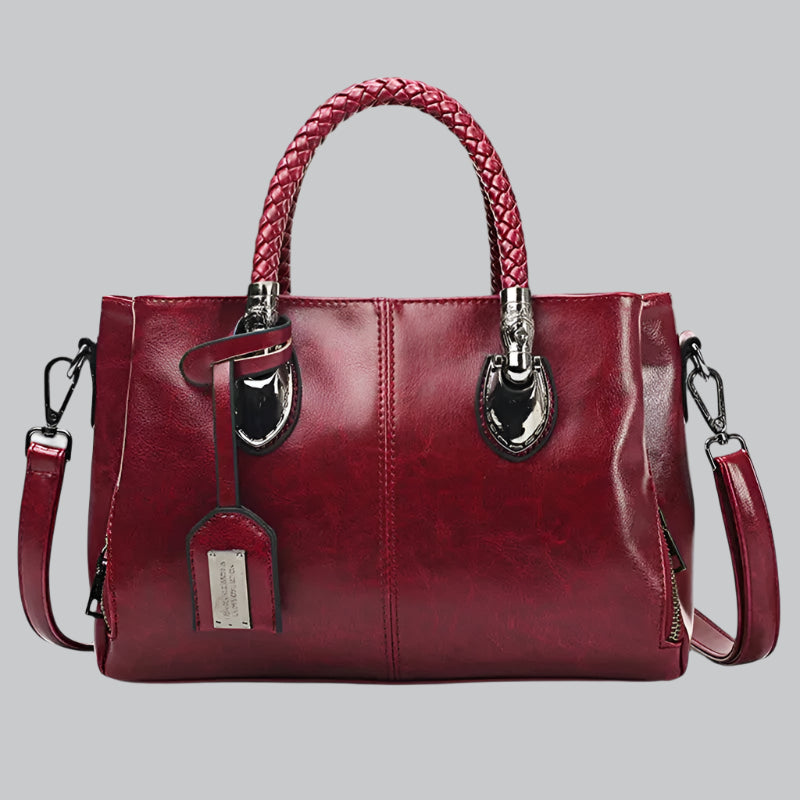 Designer Vintage Leather Handbag