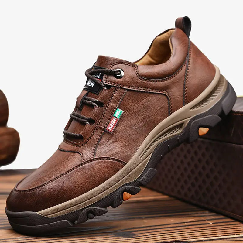 Leather Outdoor Casual Walking Shoes