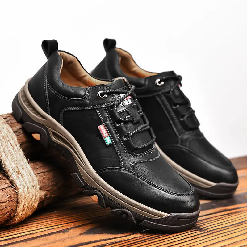 Leather Outdoor Casual Walking Shoes