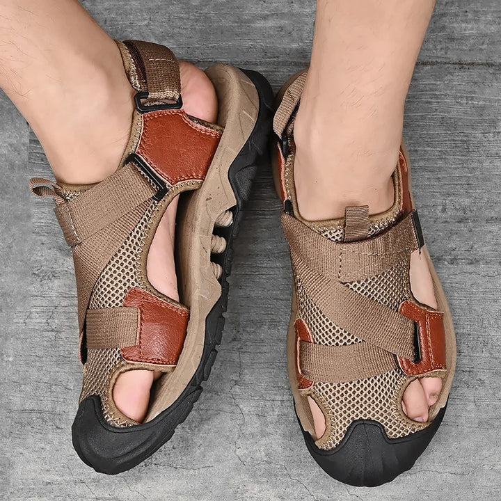 Leather Outdoor Sandals Beach Shoes