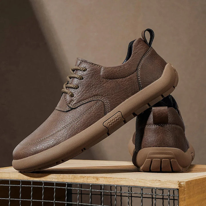 Leather Walking Sneakers