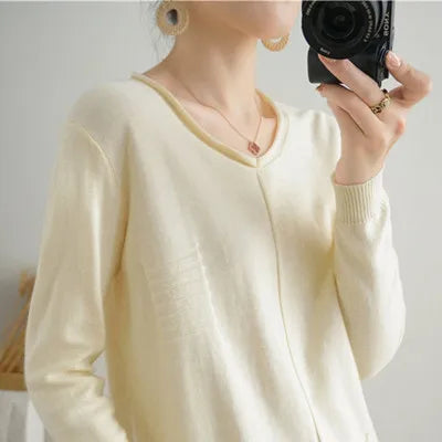 Lightweight Knit Pullover Sweater