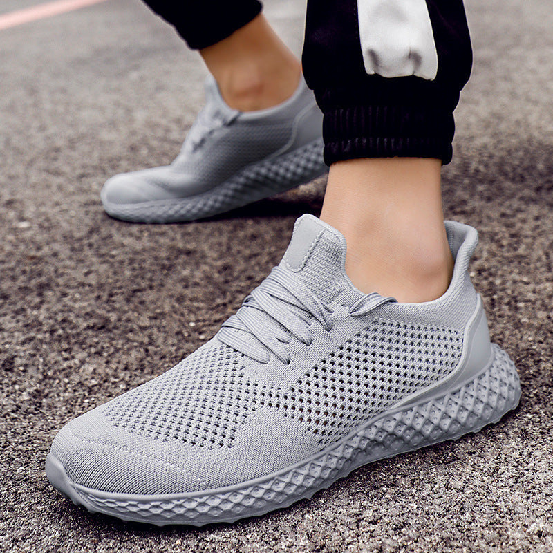 Lightweight Mesh Lace Comfy Sneakers