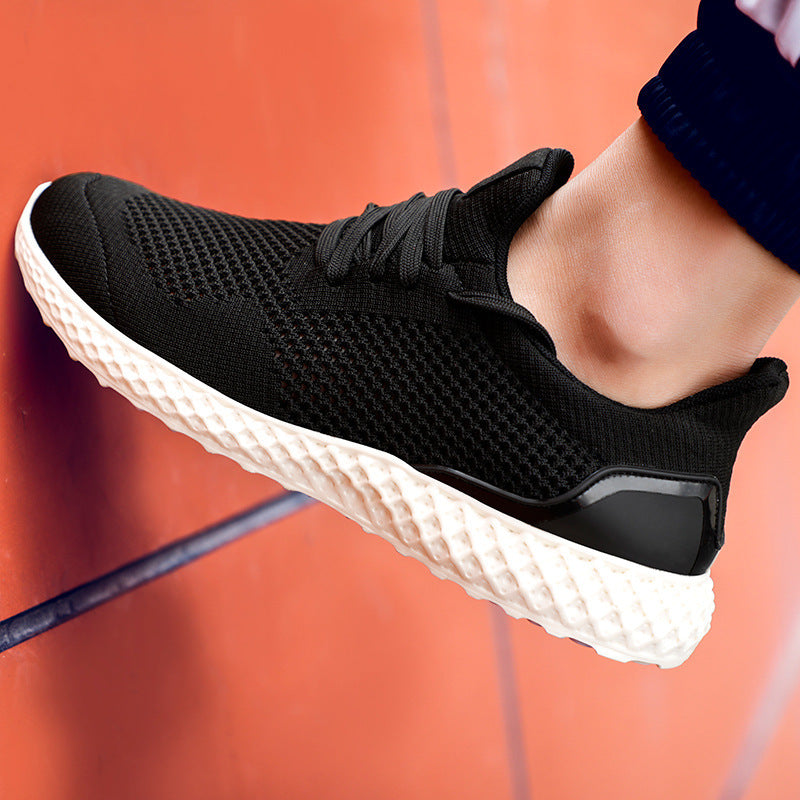 Lightweight Mesh Lace Comfy Sneakers