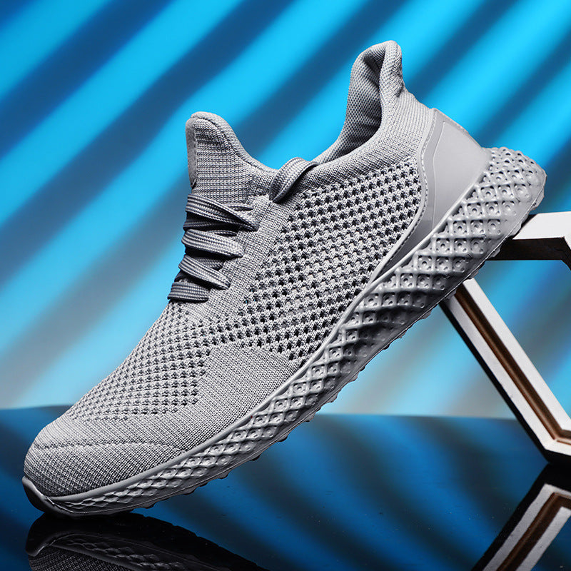 Lightweight Mesh Lace Comfy Sneakers