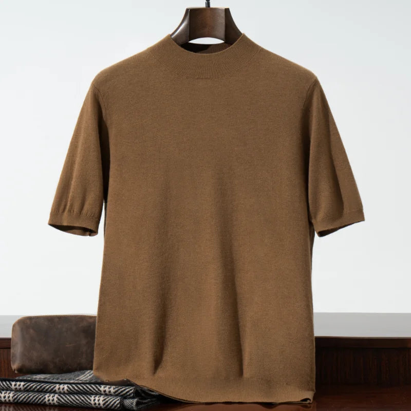 Lightweight Wool Knit Base Shirt