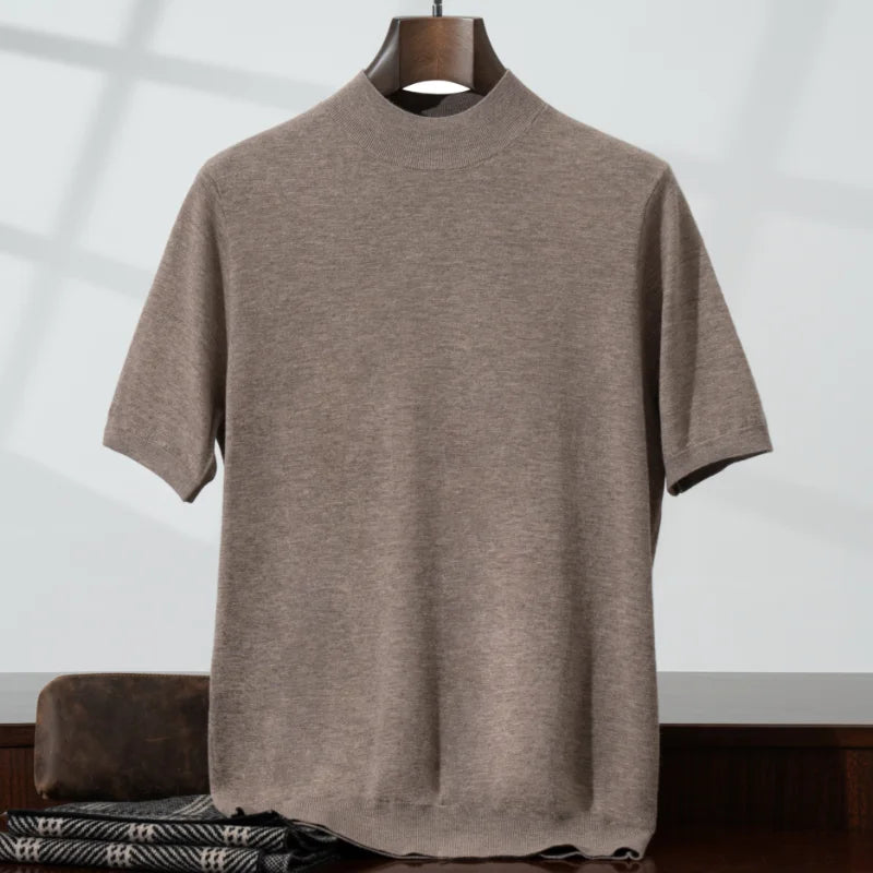 Lightweight Wool Knit Base Shirt