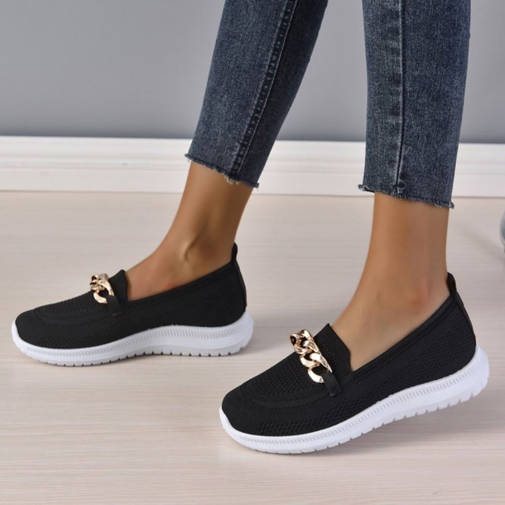 Loafers-inspired Slip-On Flat Sneakers