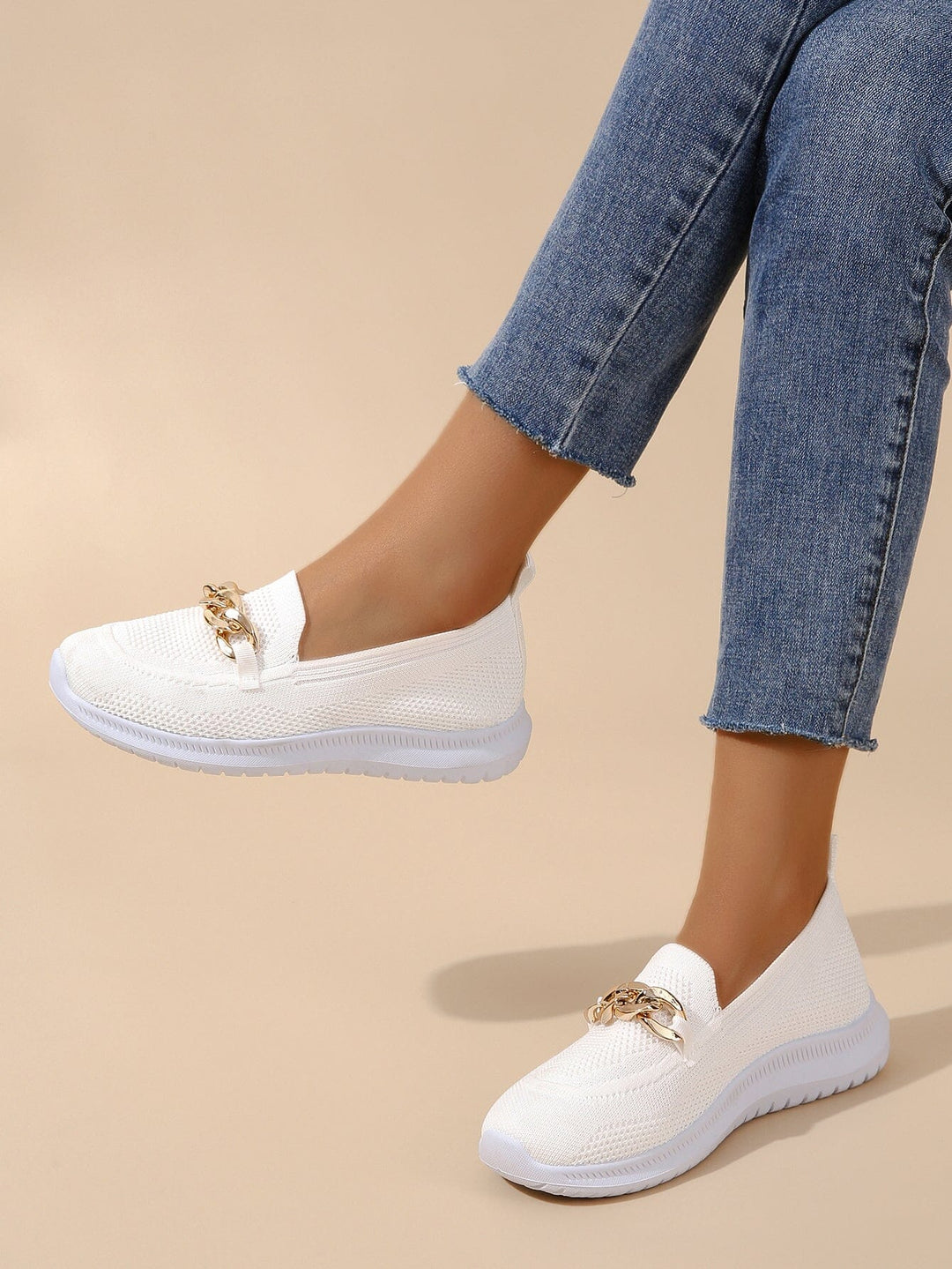 Loafers-inspired Slip-On Flat Sneakers