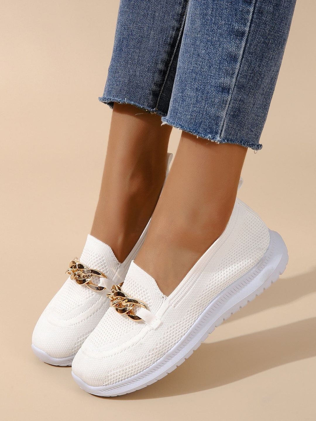 Loafers-inspired Slip-On Flat Sneakers