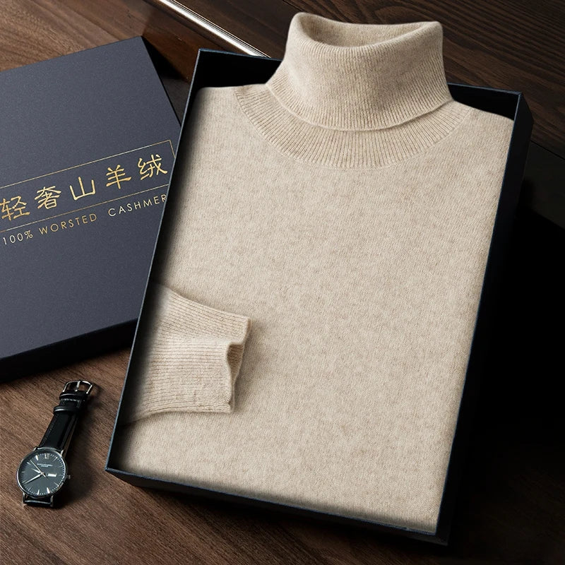 Cashmere Turtleneck Sweater