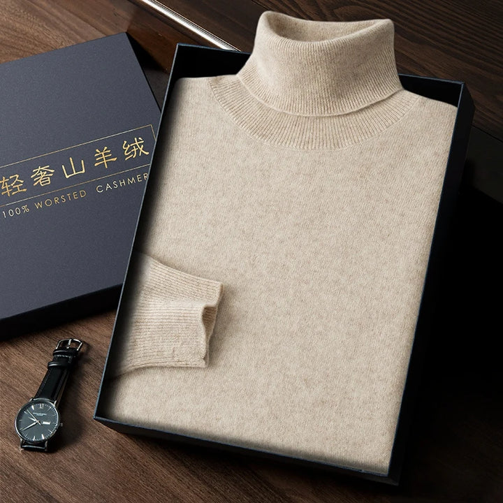 Cashmere Turtleneck Sweater