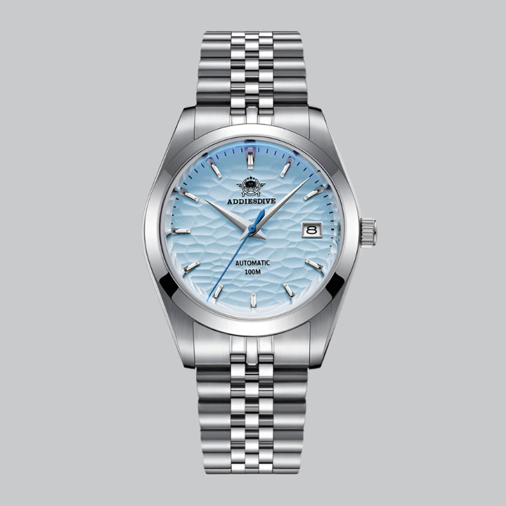 Luxury Automatic Mechanical Silver Watch