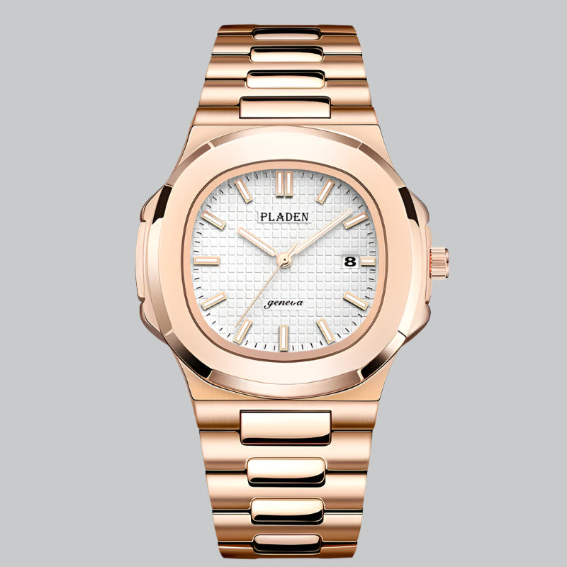 Luxury Stainless Steel Waterproof Quartz Watch