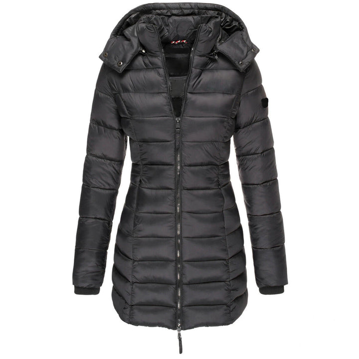 Luxury Wool Blend Double-Breasted Parka