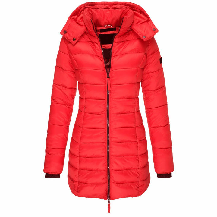 Luxury Wool Blend Double-Breasted Parka