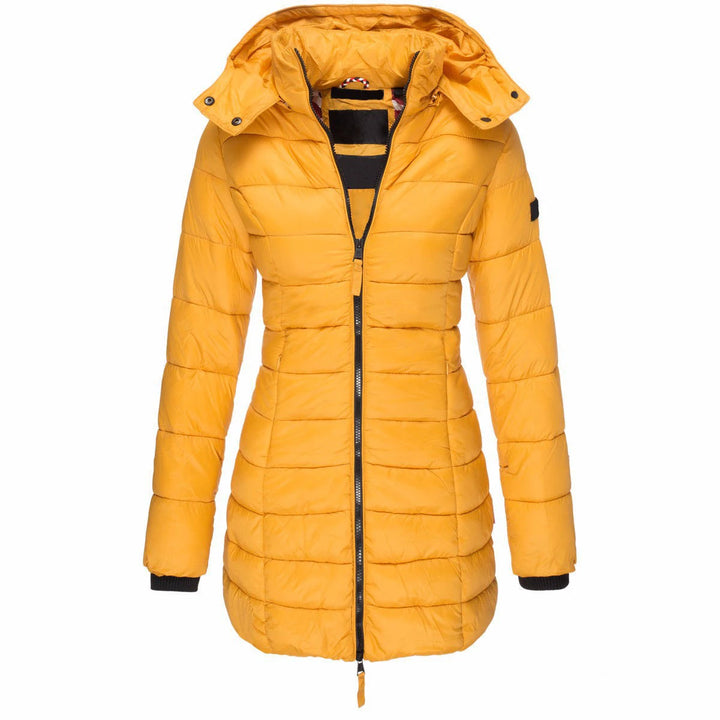 Luxury Wool Blend Double-Breasted Parka