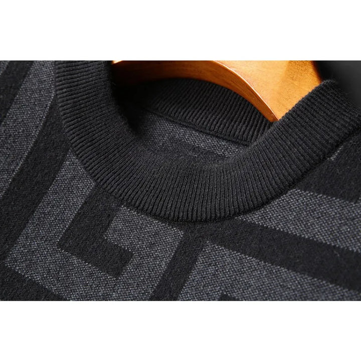 Luxury Wool Pullover Men's Sweater